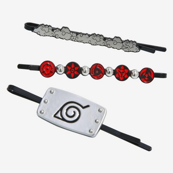 Bioworld Accessories - Naruto Shippuden Icons Hair Pin Set
